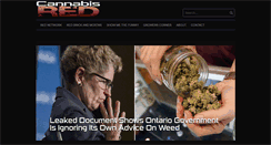 Desktop Screenshot of cannabisred.com